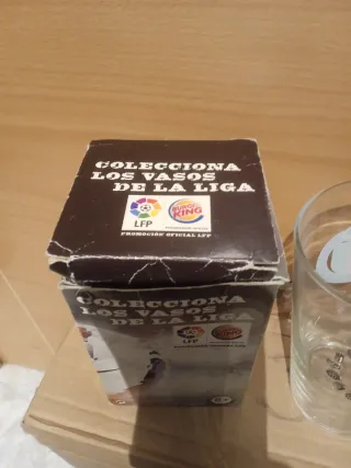 Vaso Getafe CF Burger King LaLiga 15x9cm