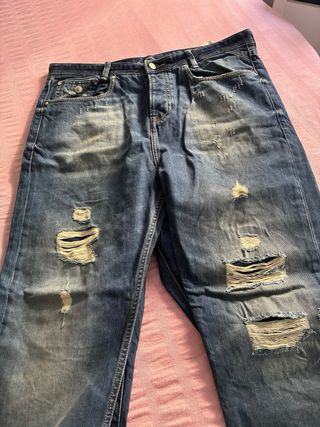 5 Pantalones Vaqueros Azules