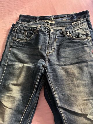 5 Pantalones Vaqueros Azules