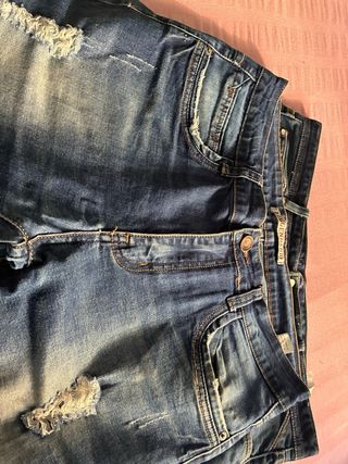 5 Pantalones Vaqueros Azules