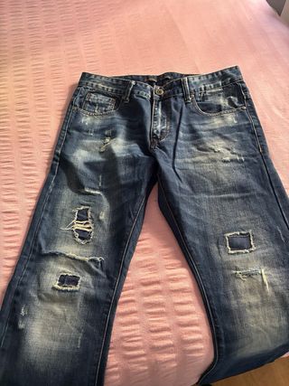 5 Pantalones Vaqueros Azules