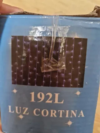 Cortina de Luz 192 Luces Exterior
