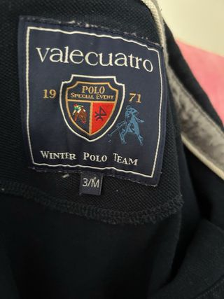 Polo Valecuatro manga larga hombre