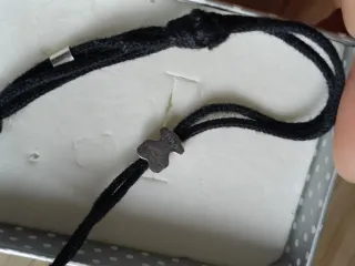 Pulsera Tous Oso Plata Negro