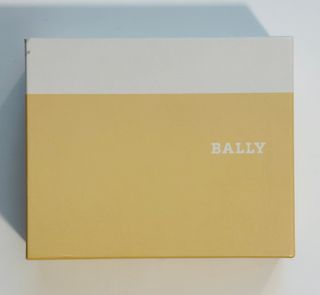 Carteira Bally pele castanha com caixa nova