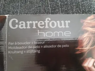 Plancha y Rizador de Pelo Carrefour Home Morado