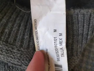 Gorro Largo Lana Pull&Bear Gris