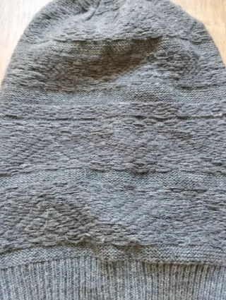 Gorro Largo Lana Pull&Bear Gris