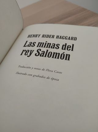 Las minas del rey salomon