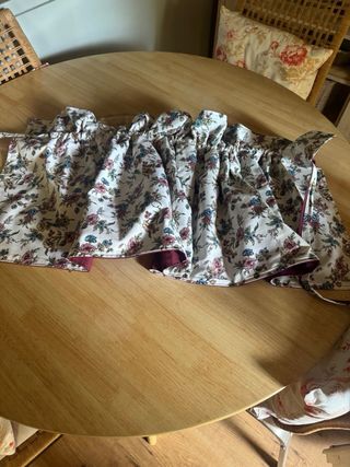 Cuello capelina reversible floral