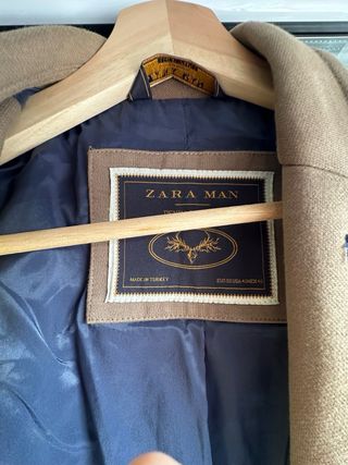 Americana Zara Camel Talla 50 (M)