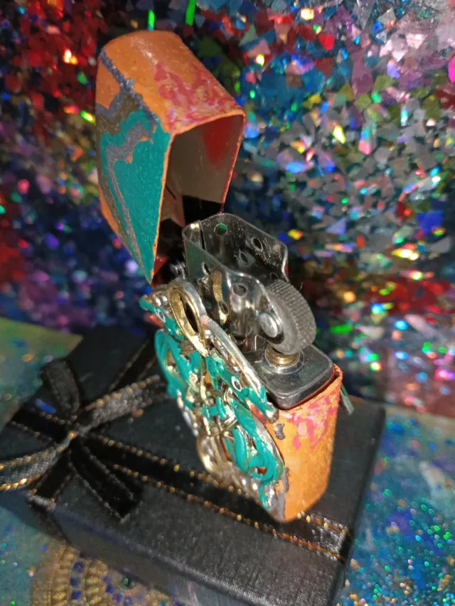 Mechero tipo Zippo VIP Hecho a Mano