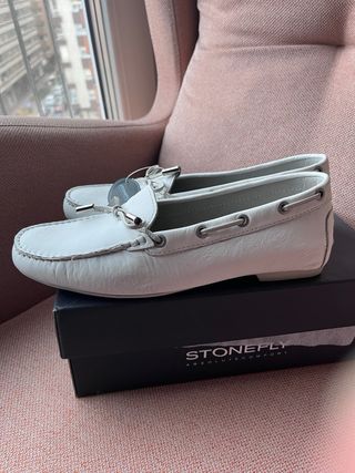 Náuticos mujer Stonefly Blancos