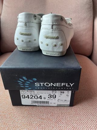 Náuticos mujer Stonefly Blancos