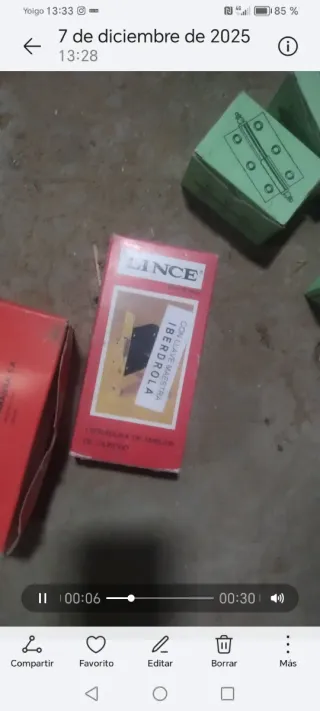 Conjunto Cerraduras Lince, UCEM y Bisagras