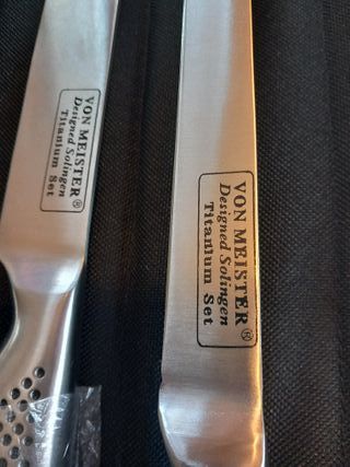 SOLINGEN set coltelli Professionali in Titanio