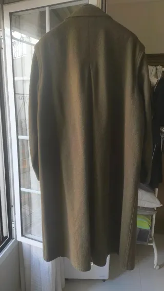 Abrigo de invierno hombre verde oliva