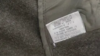 Abrigo de invierno hombre verde oliva