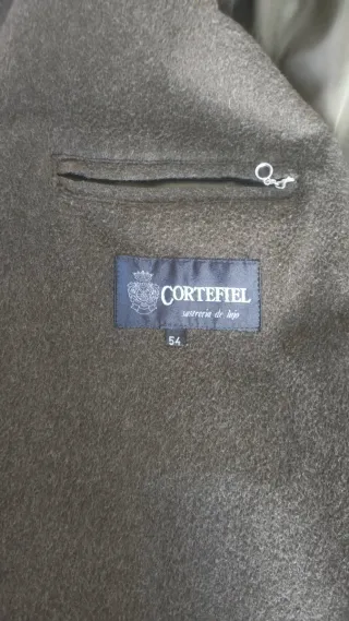 Abrigo de invierno hombre verde oliva