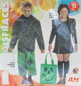 Disfraz Hijo Franky 9-11 años