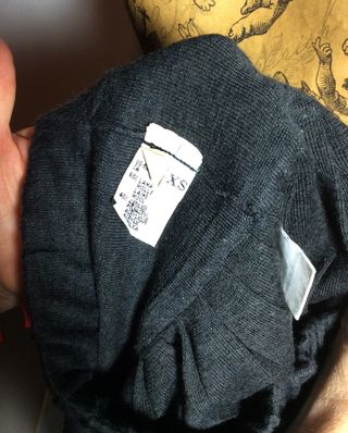 Falda plisada UNITED COLORS OF BENETTON gris