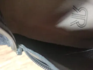 Botas de piel negras y rosas talla 39