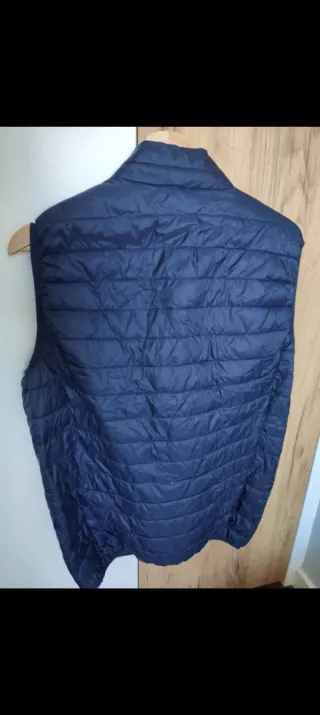 Chaleco acolchado azul marino