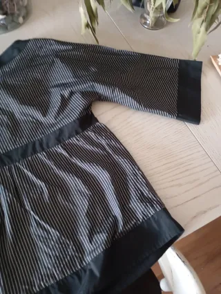 Blusa de rayas con botones