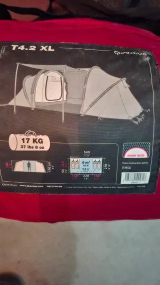 Tienda Quechua T4.2 XL 4 personas