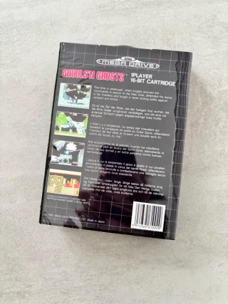 Replica Sega Mega Drive Ghouls 'n Ghosts Cartucho