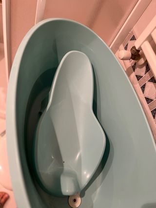 Bañera LUMA + patas + asiento + desagüe la