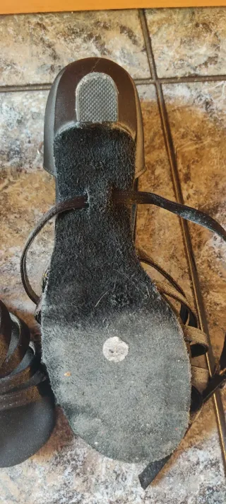 Zapatos de baile latino negros