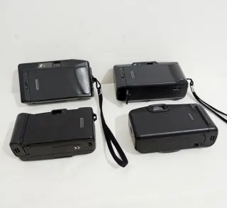 Lote 4 Cámaras Vintage Canon y Olympus