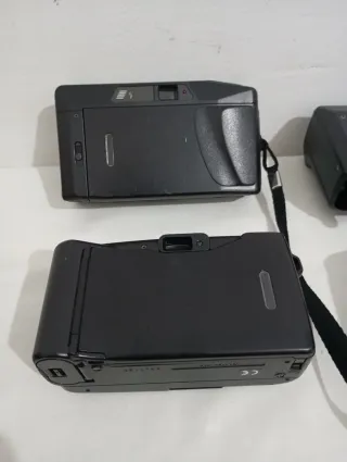 Lote 4 Cámaras Vintage Canon y Olympus