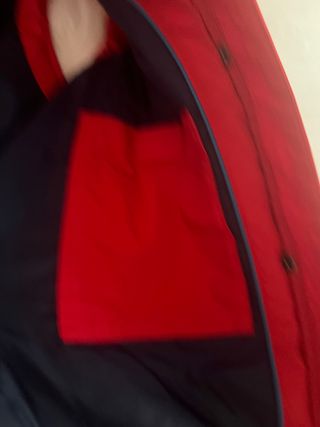 Chaleco Tommy Hilfiger niña rojo talla 164