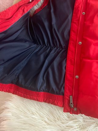 Chaleco Tommy Hilfiger niña rojo talla 164
