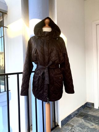 Parka Marrón Chocolate Impermeable PERFECTO 52