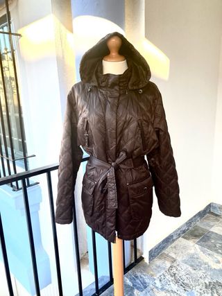 Parka Marrón Chocolate Impermeable PERFECTO 52