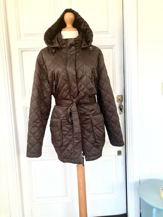 Parka Marrón Chocolate Impermeable PERFECTO 52