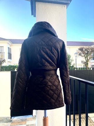 Parka Marrón Chocolate Impermeable PERFECTO 52