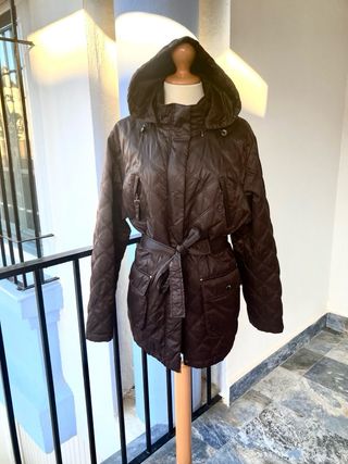 Parka Marrón Chocolate Impermeable PERFECTO 52