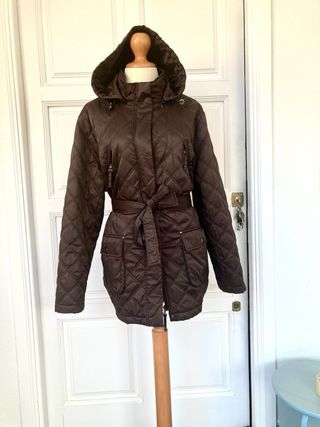 Parka Marrón Chocolate Impermeable PERFECTO 52