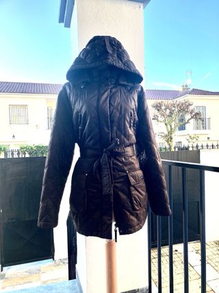 Parka Marrón Chocolate Impermeable PERFECTO 52