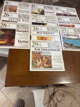 10 Vinili I Tesori della Musica Classica