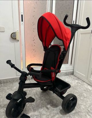 Triciclo Bebe Rojo y Negro
