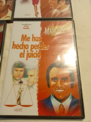 6 DVDs Manolo Escobar Películas Españolas