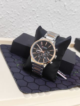 Reloj CURREN Hombre Oro y Plata
