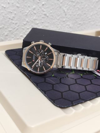 Reloj CURREN Hombre Oro y Plata