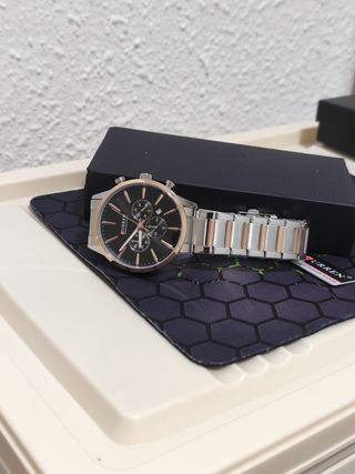 Reloj CURREN Hombre Oro y Plata