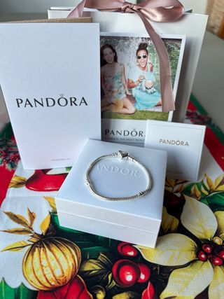 Pulsera Pandora Cierre Corazón